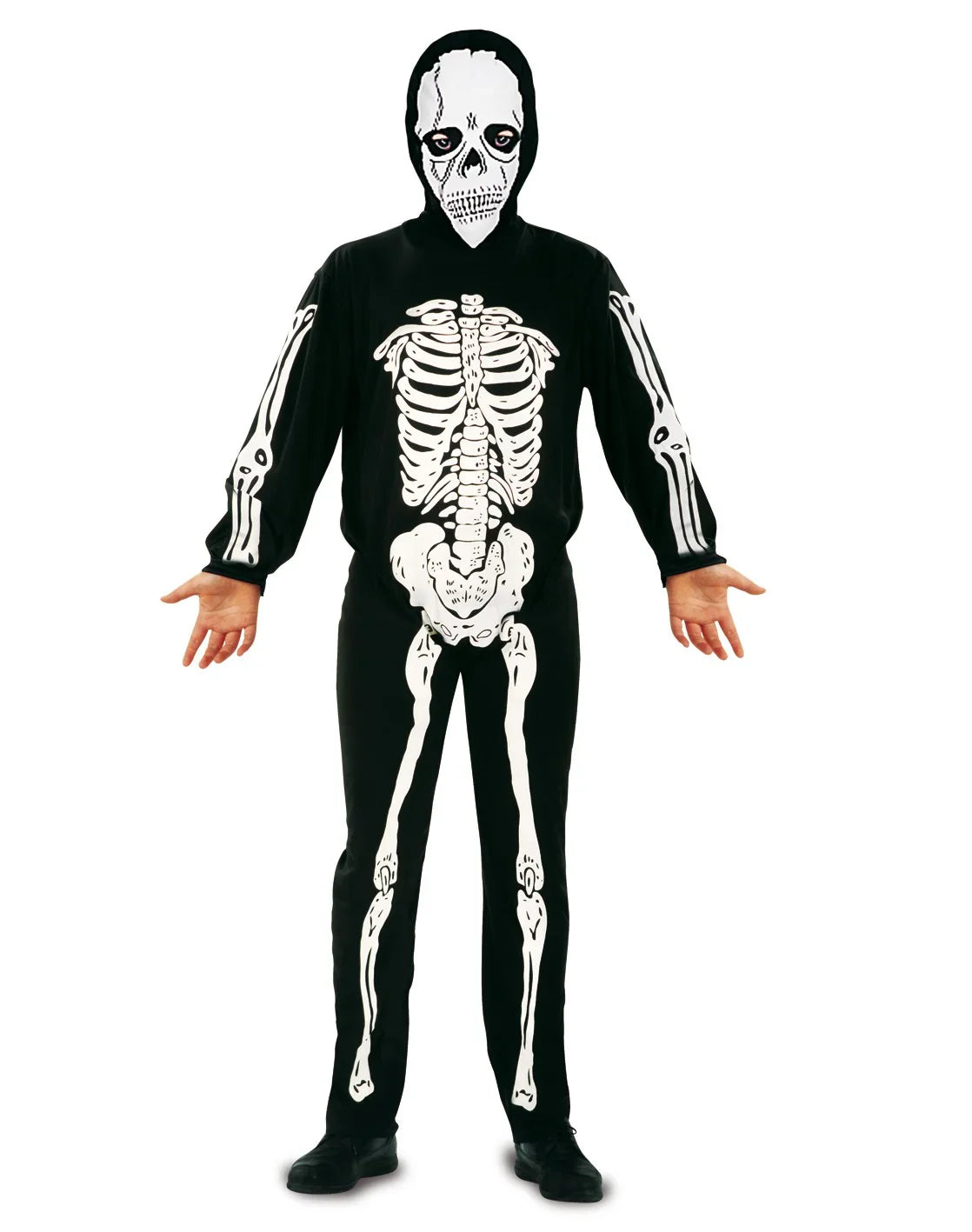 Disfraz de Esqueleto con Máscara para Niño Halloween Infantiles Viving